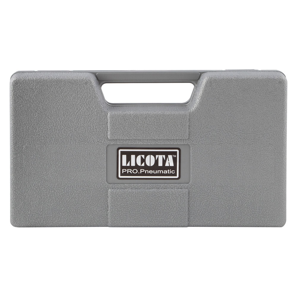 Молоток пневматический в комплекте с зубилами в кейсе 10пр., Энерг. уд. 7,2Дж Licota PAH-20002RK