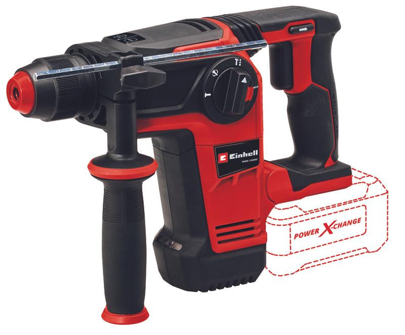 Перфоратор аккумуляторный Einhell PXC TP-HD 18/26 Li BL + ЗУ + 1 акк 4.0 Ач (4514265SET4)