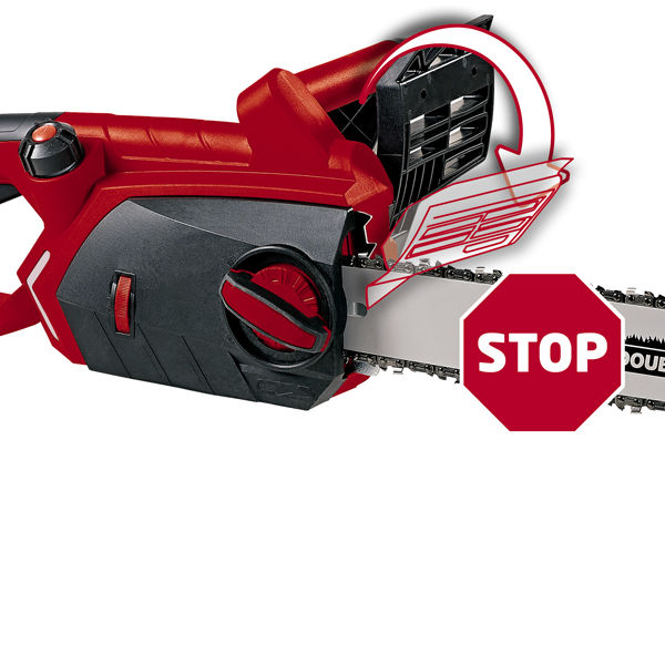 Пила электрическая цепная Einhell GE-EC 2240, 2200Вт,шина Oregon 40см,15м/с,замена и натяж.б.ключа (4501740)