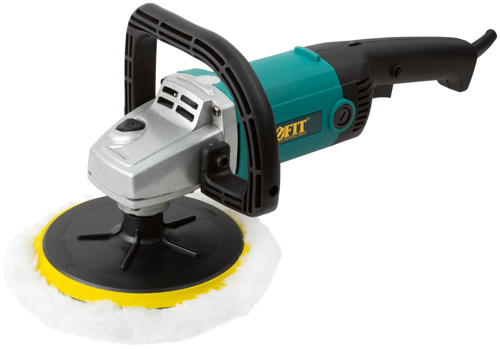 Шлифмашина полировальная 1200 Вт; 1400-3300 об/мин; 180 мм; 3,2 кг; коробка (80555)