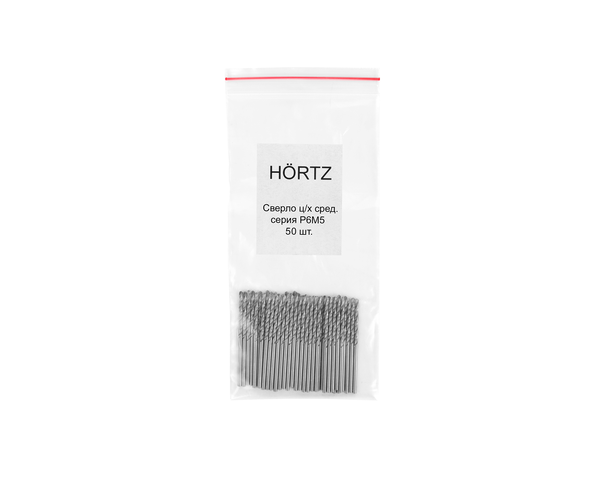 Сверло цилиндрический хвостовик 1,6 средняя серия Р6М5 HORTZ (50 шт)