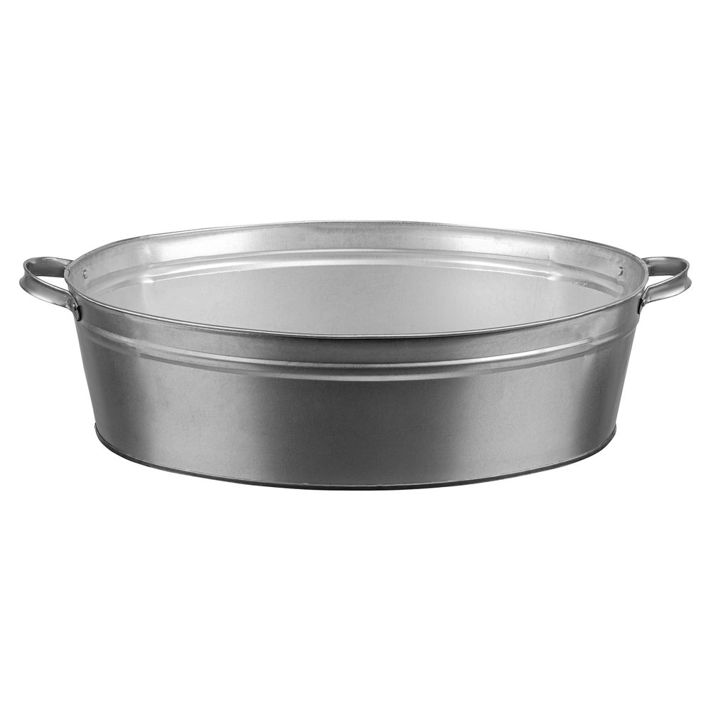 Таз оцинкованный овальный 23 литров (67587)