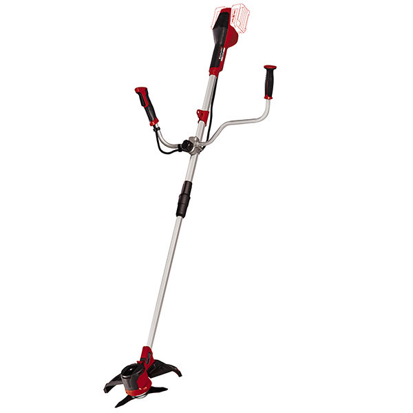 Коса аккумуляторная Einhell PXC AGILLO 36/255, 2х18В,BL,нож+леска,вел.рукоятка,без АКК и ЗУ (3411320)