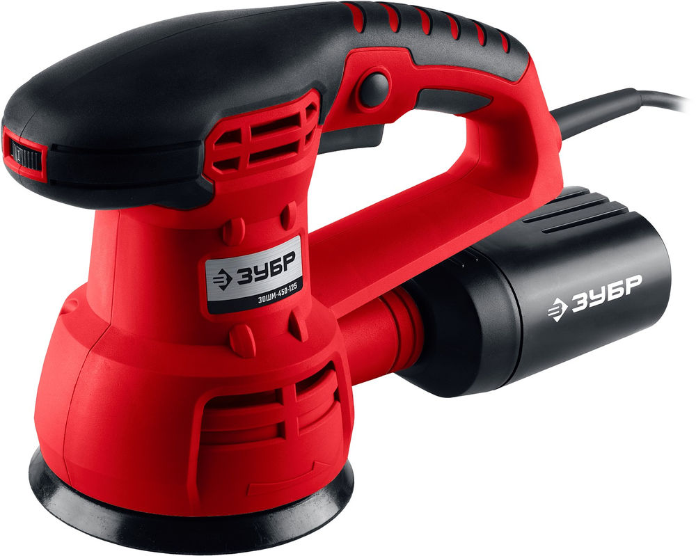 Машина орбитально-шлифовальная d 125 мм 2 мм 450 Вт ЗУБР ЗОШМ-450-125
