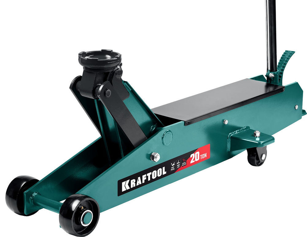 Домкрат подкатной 20 т, 220 - 680 мм для тяжелой техники HIGH-LIFT KRAFTOOL 43455-20