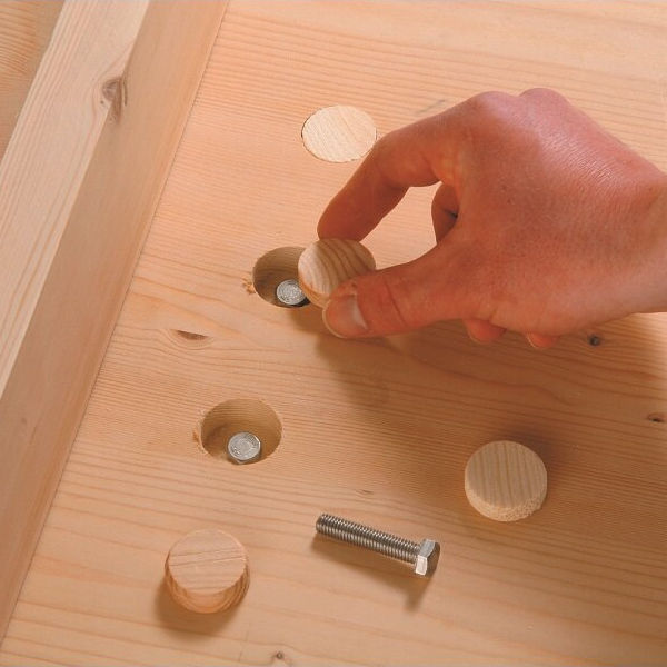 Пробка деревянная kwb D35х10мм 10шт (0321-35)