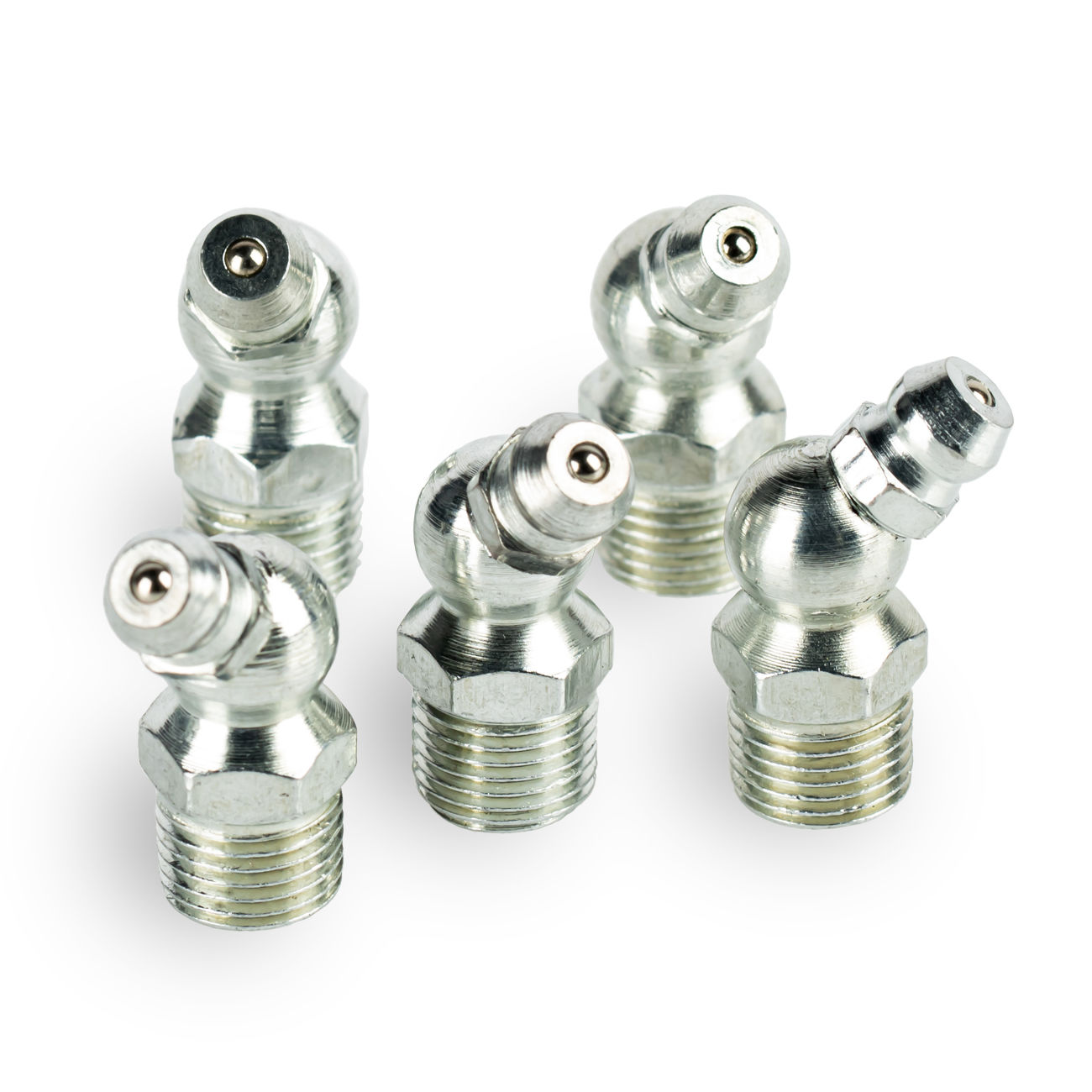 RUNTEC RT-T1845 Тавотница 1/8 45°, комплект 5 штук (RT-T1845)