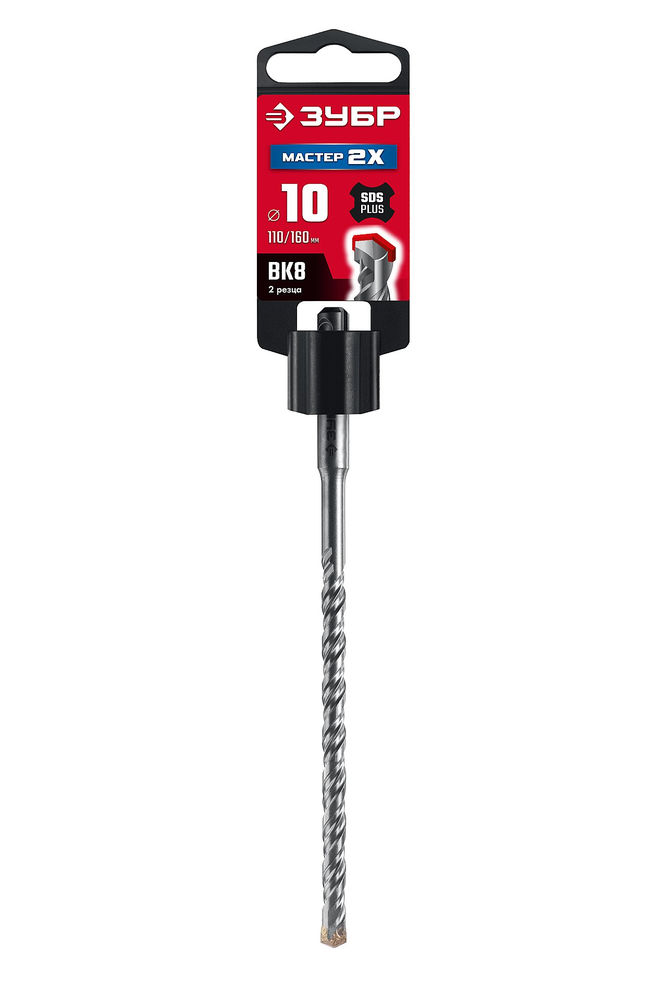 Бур SDS-plus Мастер-2Х 10 x 160 мм ЗУБР 29315-160-10_z01