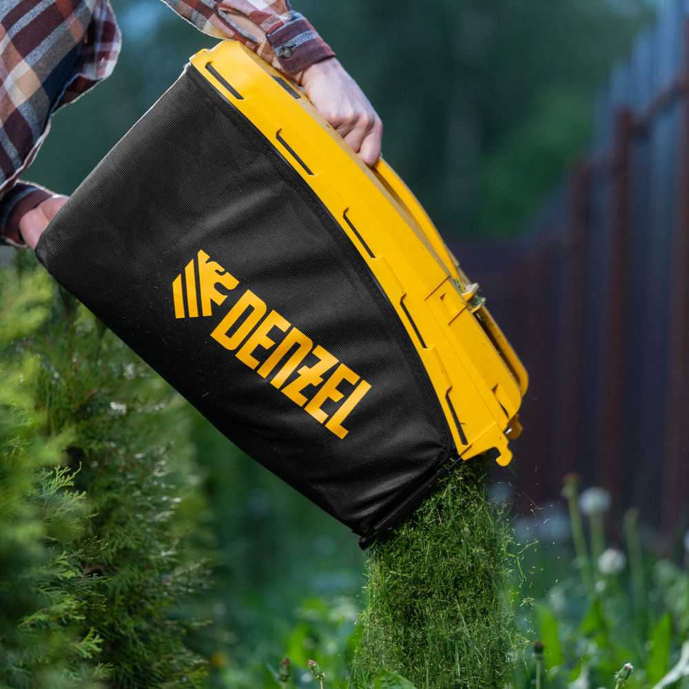 Газонокосилка бензиновая GLR-510SP-ZS, 171 см3, ширина 51 см, привод, травосборник 65 л Denzel (58825)