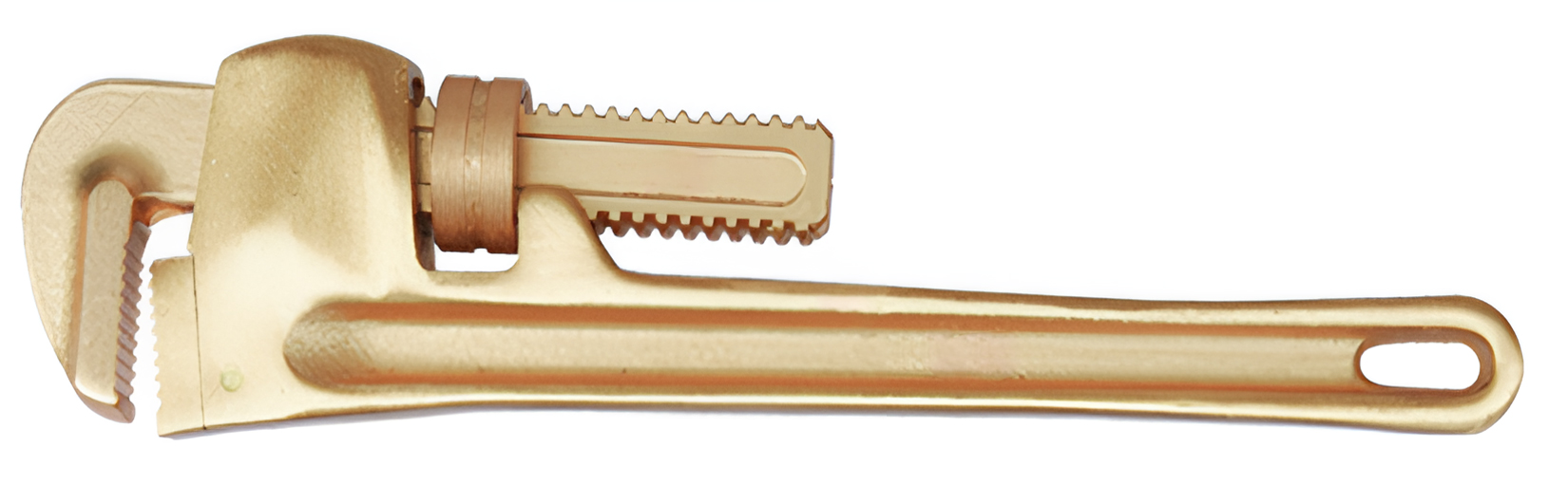 Ключ трубный американский 110x1200 искробезопасный сплав AlCu 131-1016, HORTZ