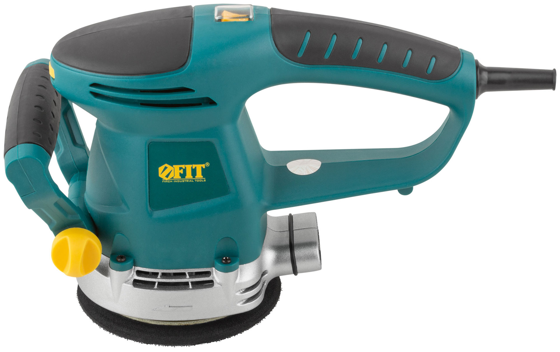 Шлифмашина эксцентриковая 480 Вт; 4000-14000 об/мин; 125 мм; 2 кг; липучка; коробка (80585)