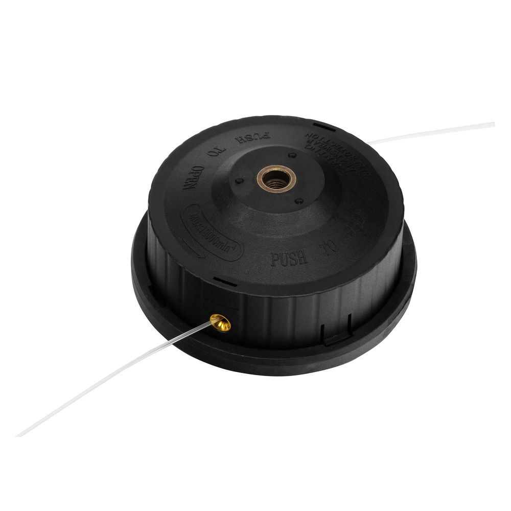 Триммер электрический TE-1400, 1400 Вт, 420 мм, катушка + диск, разборная штанга Denzel (96612)