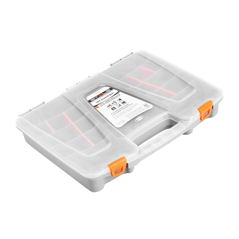 Органайзер 370 x 280 x 60 мм, пластик Stels