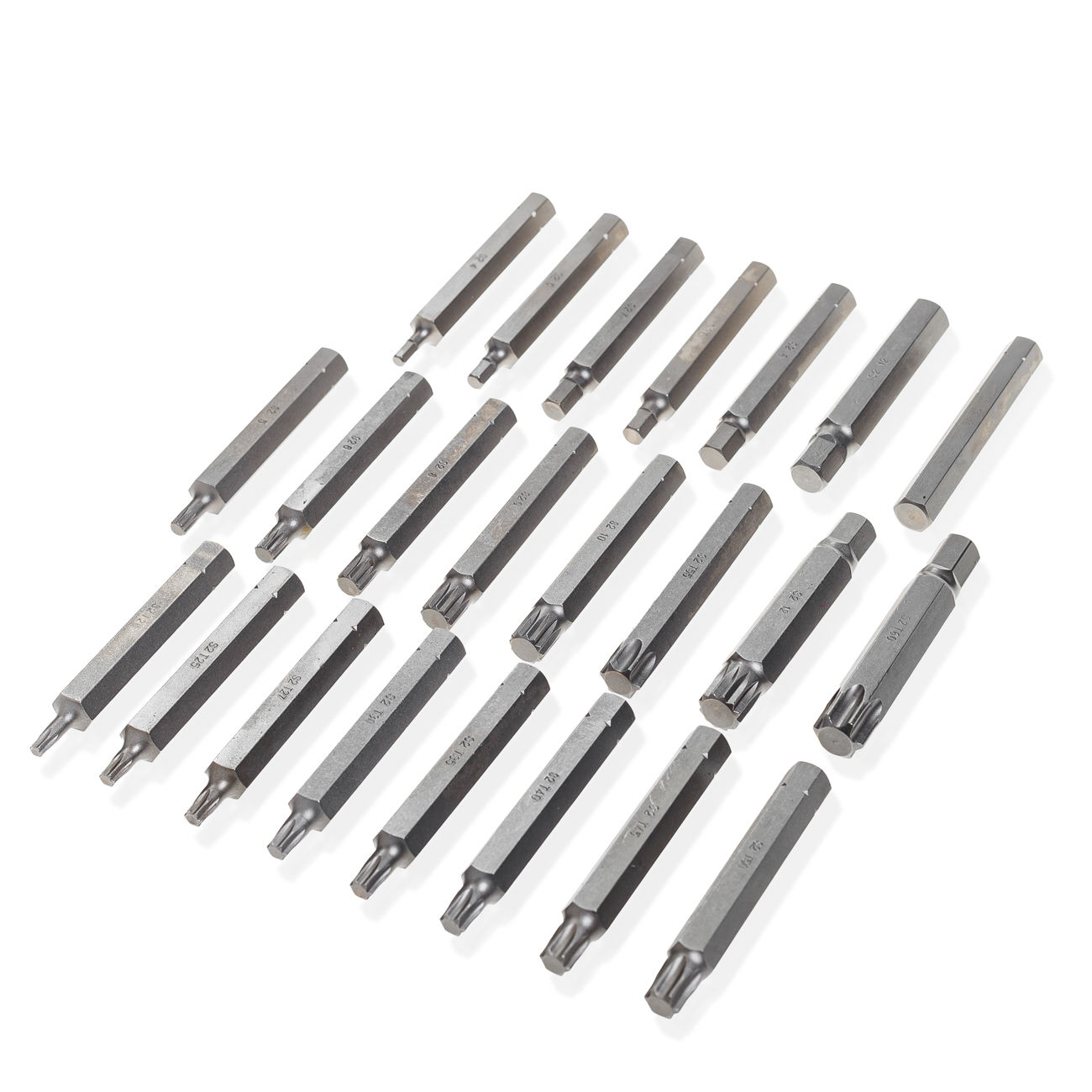 RUNTEC RT-H10B1E48F Набор бит RUNTEC S2, 10 мм TORX, SPLINE, HEX в ложементе EVA, 48 предметов (RT-H10B1E48F)