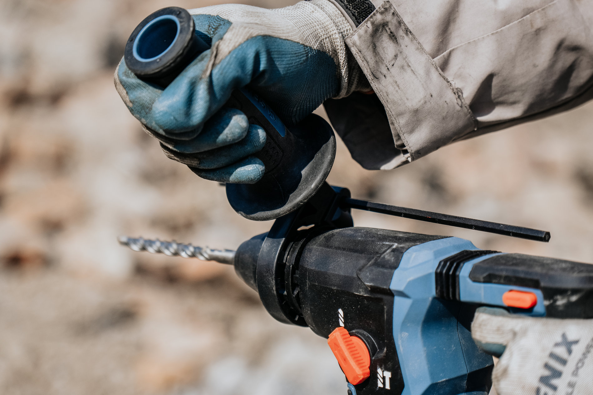 Перфоратор SDS-plus, 1.2Дж, 17 мм, 1х4Ач, ЗУ, кейс X2 20В