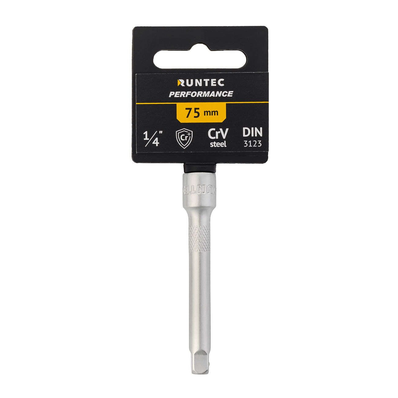 RUNTEC RT-H14E75 Удлинитель RUNTEC CrV, 1/4 75 мм (RT-H14E75)