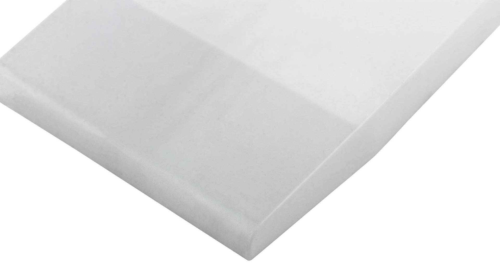 Шпатель резиновый белый 40 мм (06883)