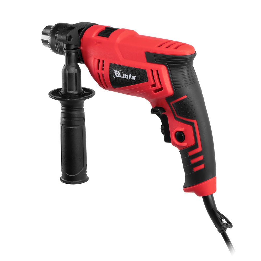 Дрель ударная MID-600, 600 Вт, 0-3000 об/мин, 0-48000 уд/мин MTX (26381)