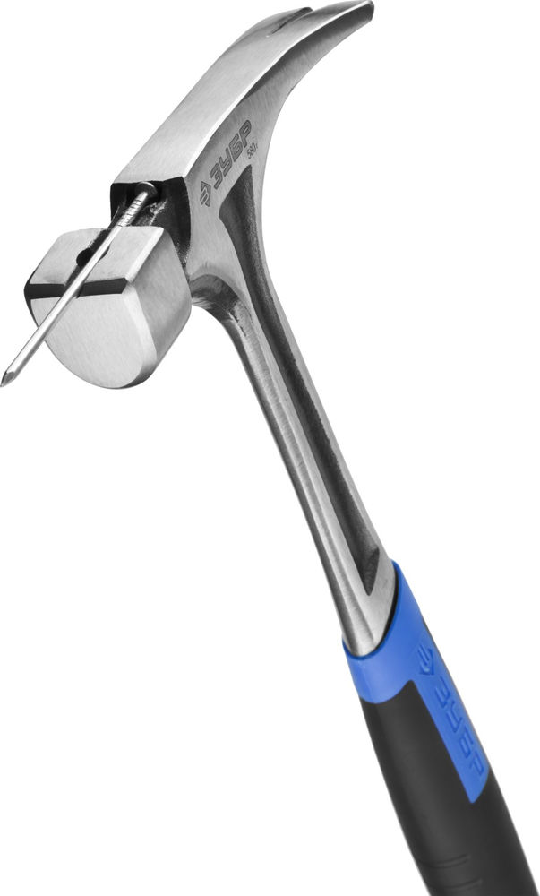 Цельнокованый столярный молоток-гвоздодёр 560 г ЗУБР Профессионал 20258-580