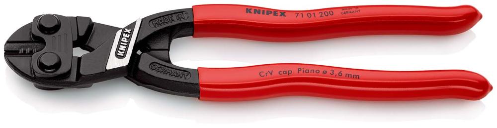Болторез компактный 200 мм, обливные ручки CoBolt KN-7101200