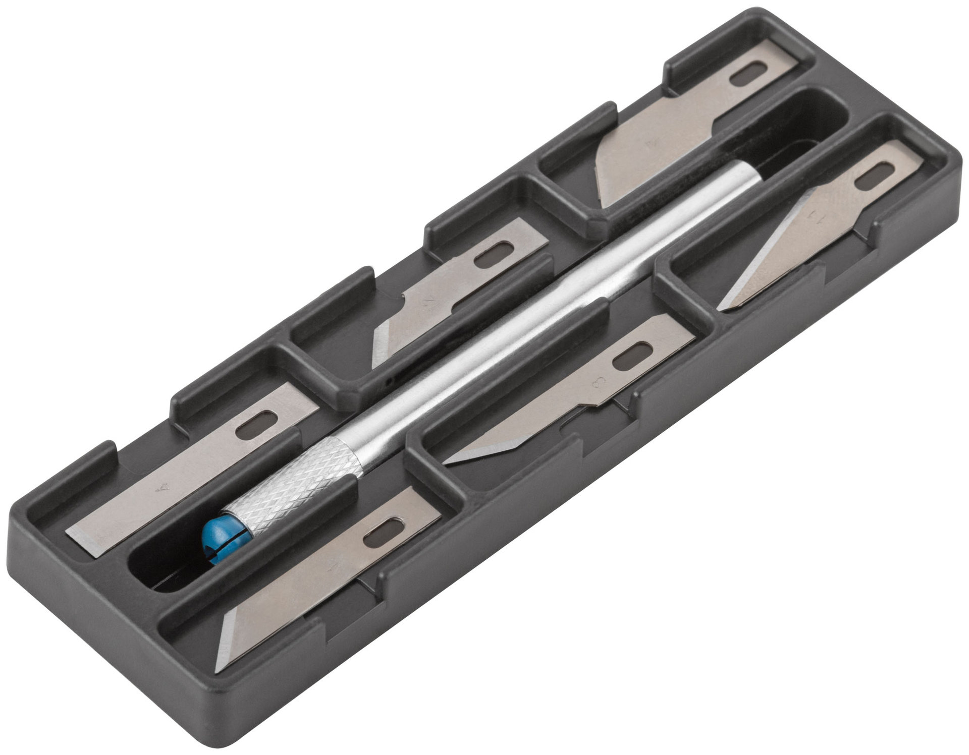 Нож макетный c 6 лезвиями (10482)