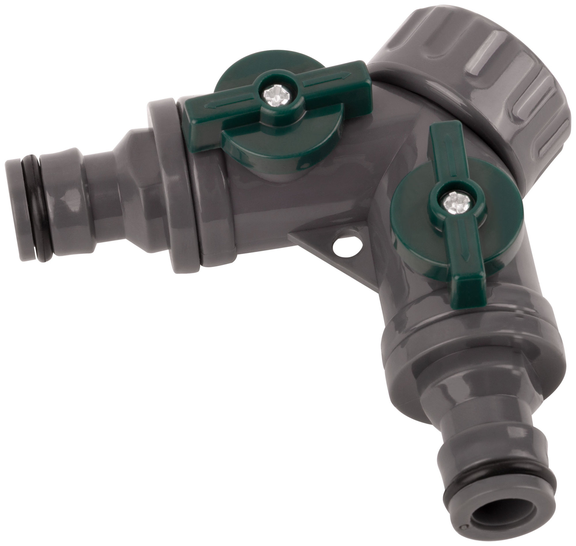 Распределитель 2-х канальный пластиковый (77425)