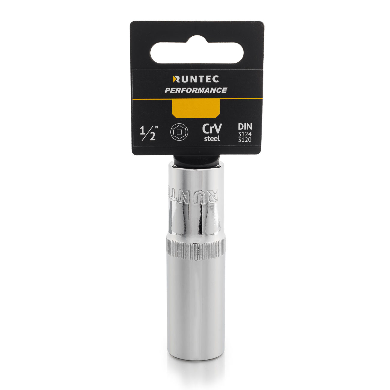 RUNTEC RT-H12S17L Головка торцевая глубокая RUNTEC CrV, 6PT, 1/2, 17 мм (RT-H12S17L)