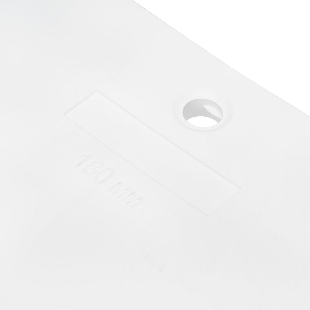 Шпатель, белая резина, 180 мм Сибртех (85836)