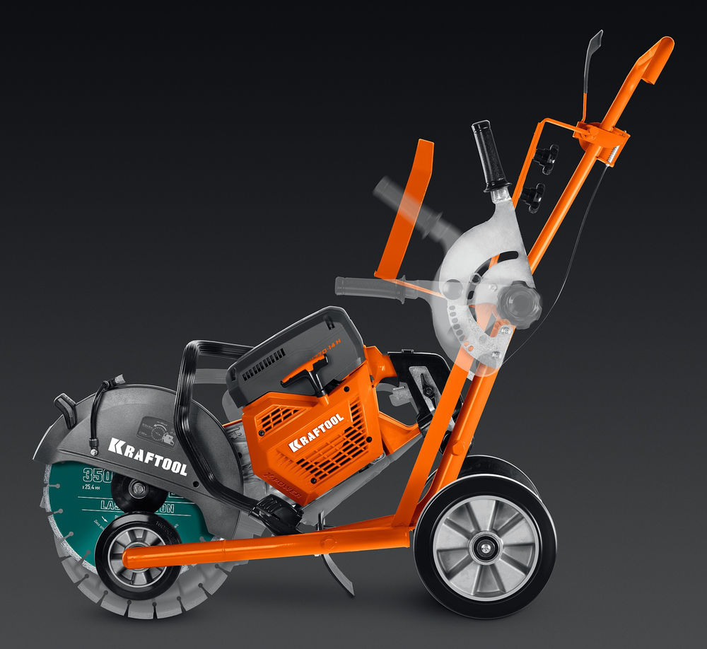 Тележка (без бака) для бензорезов KRAFTOOL K-001