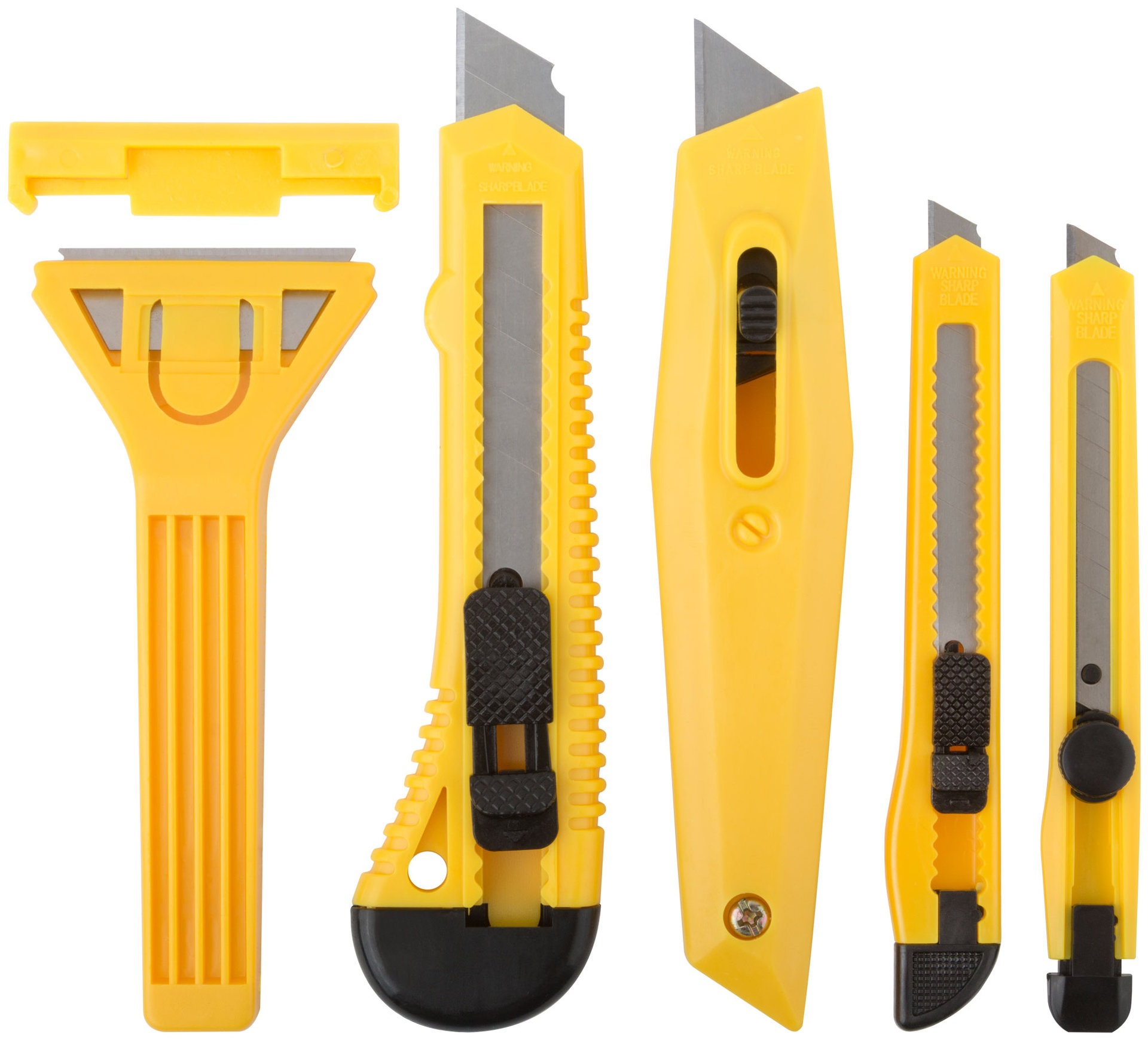 Ножи и скребки, набор 5 шт. (10505)