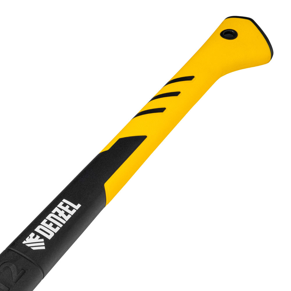 Топор-колун, F12, 2000 гр, двухкомпонентная рукоятка, 710 мм// Denzel