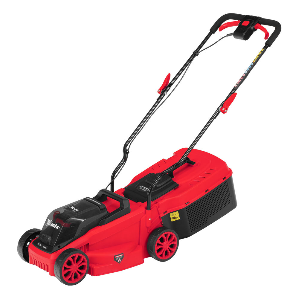 Газонокосилка аккумуляторная бесщеточная CLM-320, 320 мм, травосб. 30 л, Li-Ion, 20 В MTX (58901)