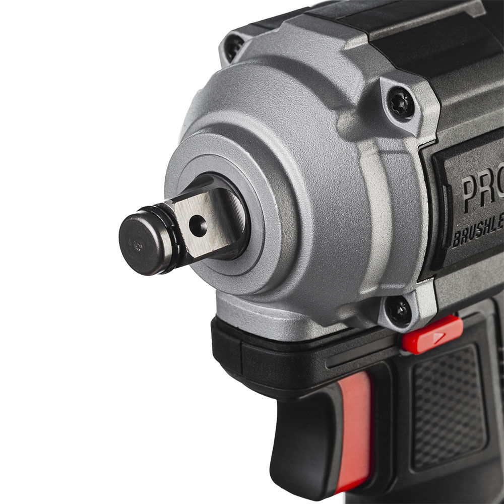 Гайковерт ударный аккумуляторный TECHNIC 1/2, 20В, 2*4Ач, 300Нм RUNTEC RT-IW300T