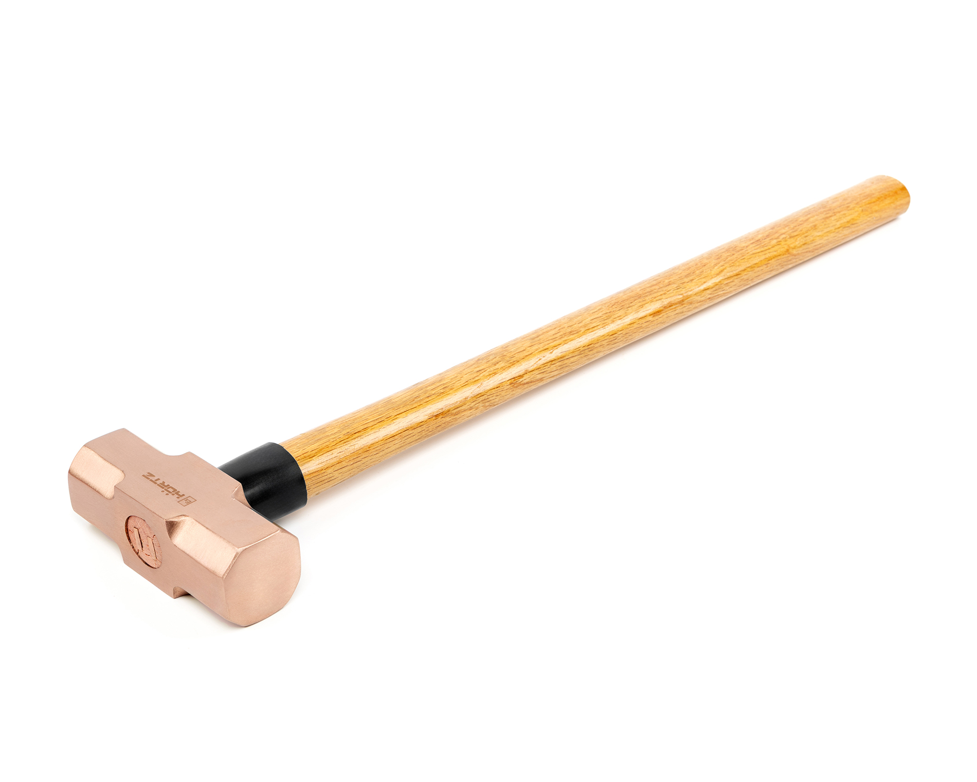 Кувалда 2,2 кг BeCu рукоятка дерево гикори искробезопасная 191G-1014, HORTZ