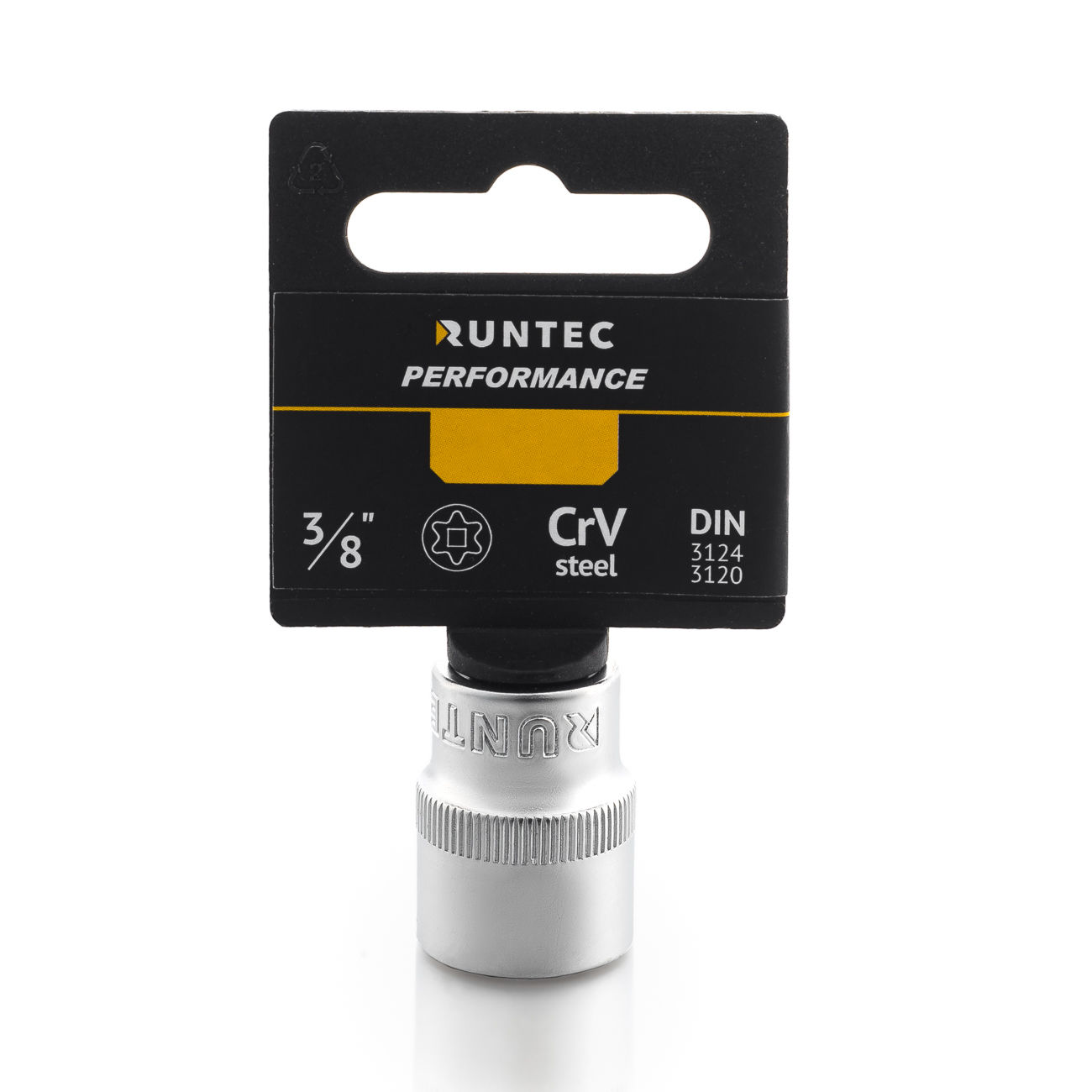 RUNTEC RT-H38SE18 Головка торцевая RUNTEC CrV, E-профиль, 3/8, E18 (RT-H38SE18)