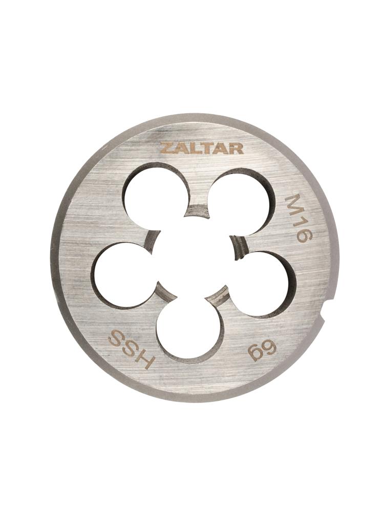 Плашка круглая резьбонарезная HSS, DIN 223 B (DIN EN 22568), M16 x 2.0, 45 x 18 (ZA-10409)