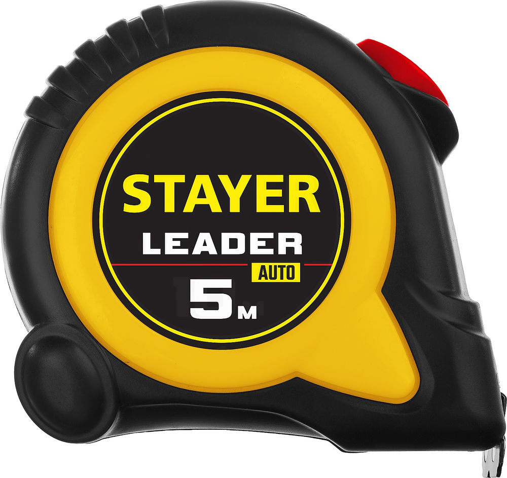 Рулетка с автостопом 5 м х 19 мм Leader Professional STAYER 3402-05-19