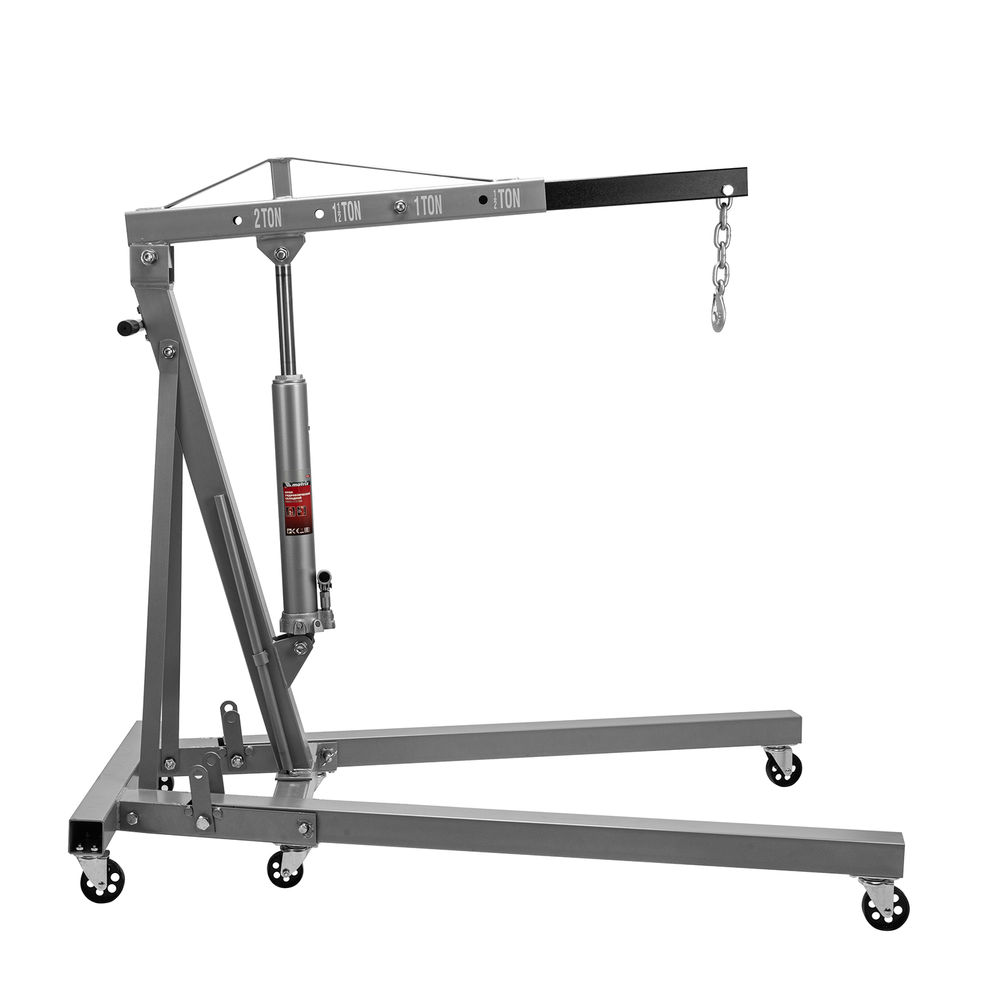 Кран гидравлический, 2 т, H подъема 25-2200 мм, складной (комплект из 2 частей) Matrix (567325)