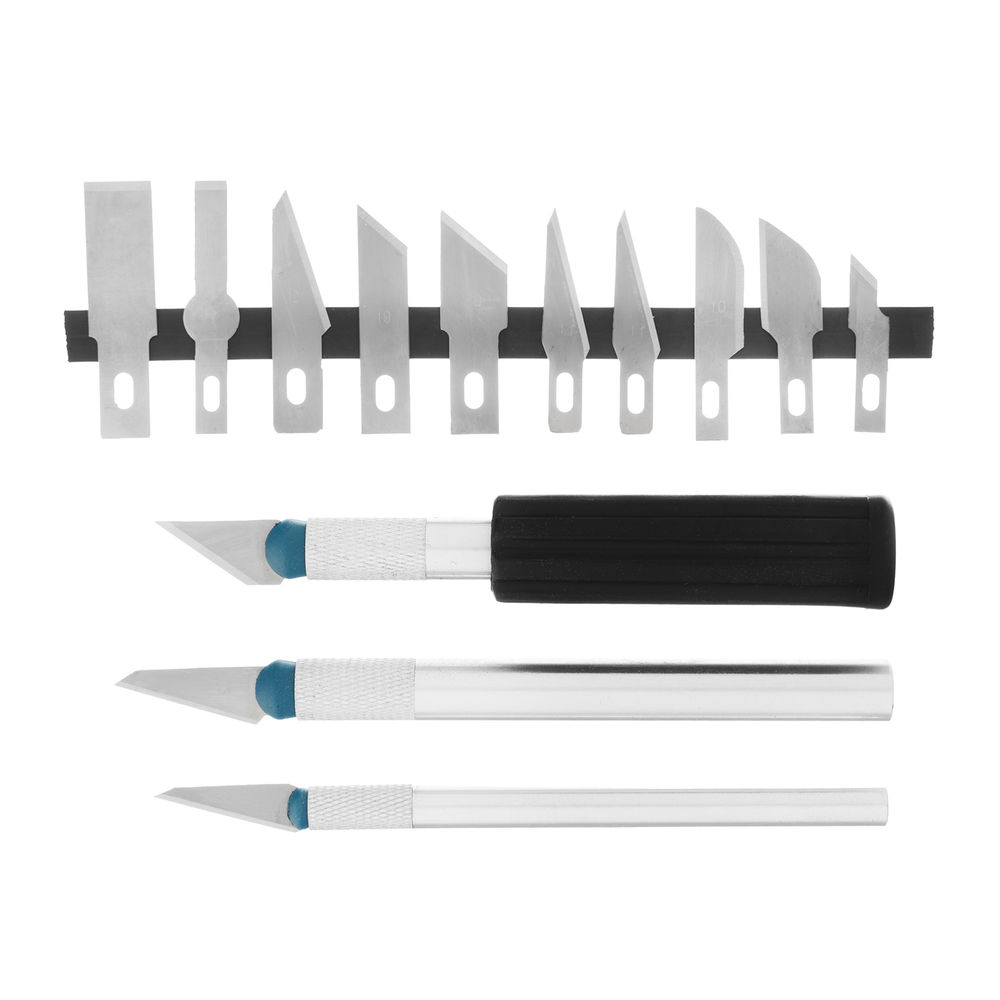 Набор резцов по дереву, пластмассовые рукоятки, 13 шт, Sparta (246165)