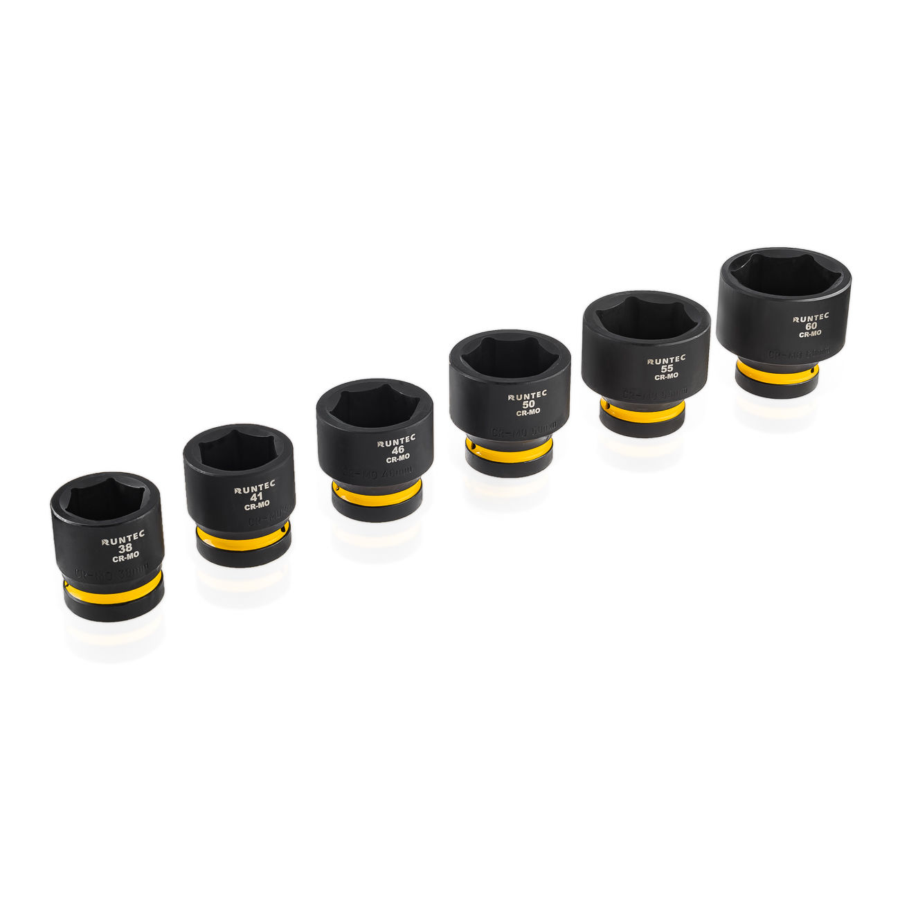 RUNTEC RT-IS3B14 Набор ударных головок RUNTEC 1, 22-60 мм, CrMo, 14 предметов (RT-IS3B14)