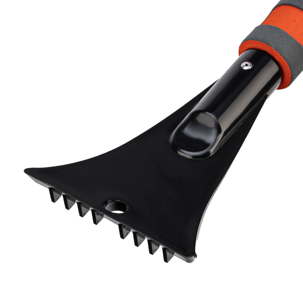 Щетка-сметка для снега со скребком телескопическая Stels (55313)