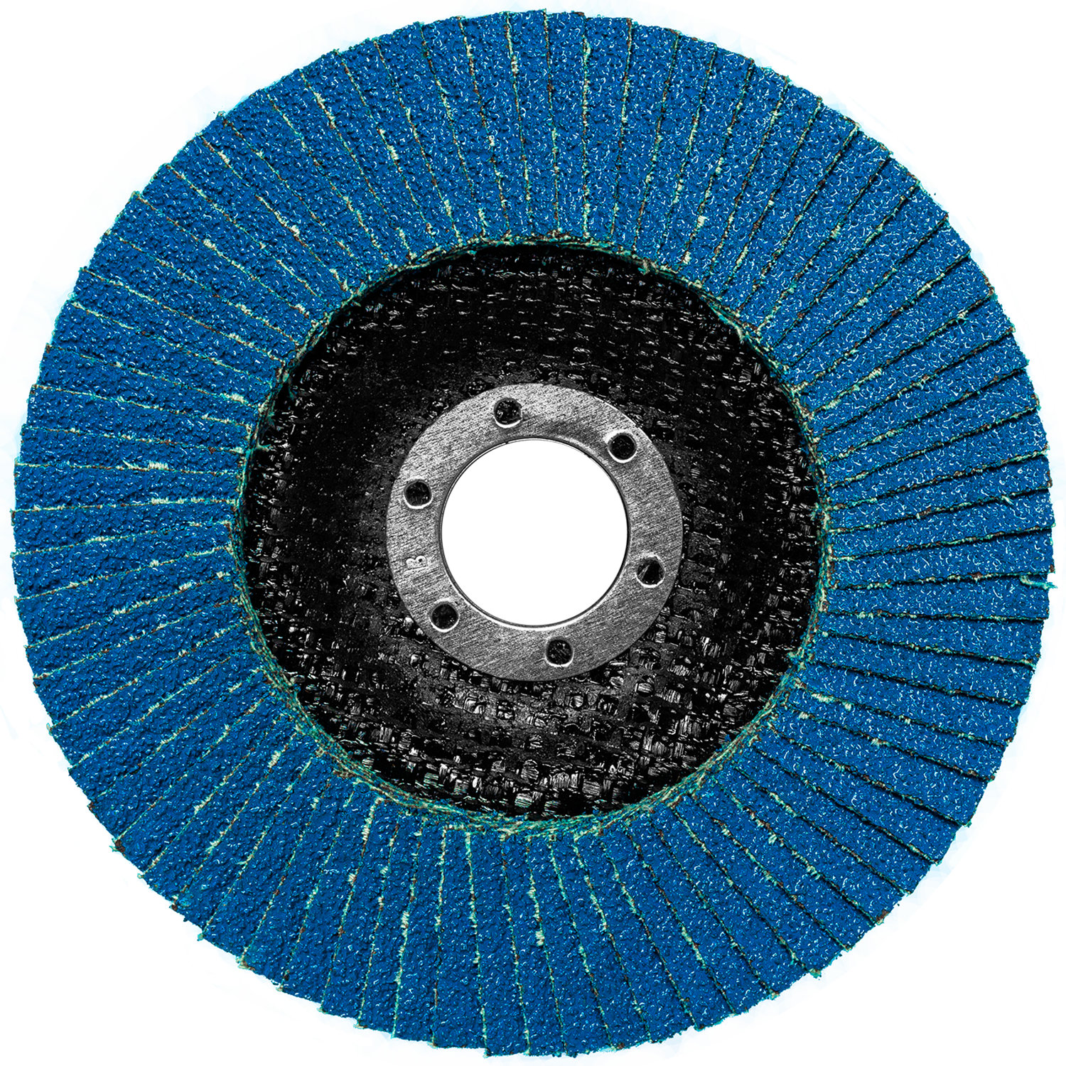 Круг лепестковый торцевой 125х22.23mm Р40 KRUGO Циркониевый (KBYL12540Z)