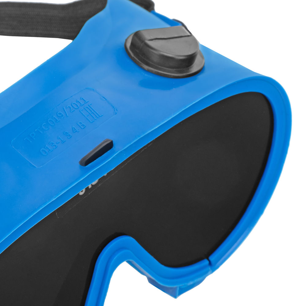 Очки защитные газосварщика закрытого типа, с непрямой вентиляцией, поликарбонат Сибртех (89149)