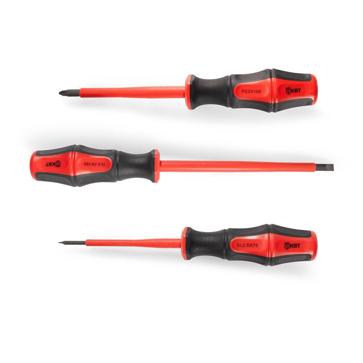Отвертка диэлектрическая Профи PZ/FL2x100 (КВТ) 79779