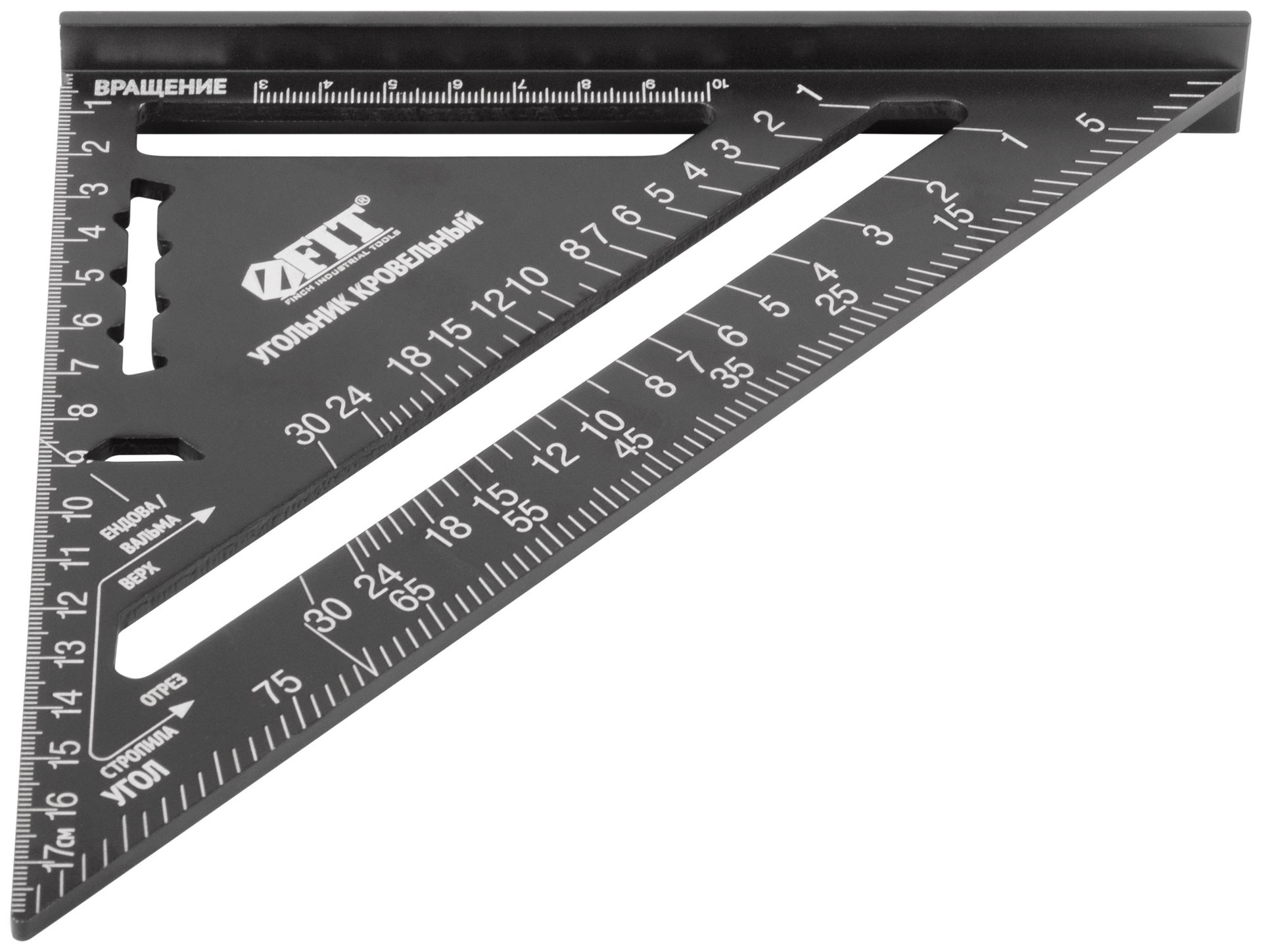 Угольник кровельный цельнометаллический Профи 180х180 мм (19273)
