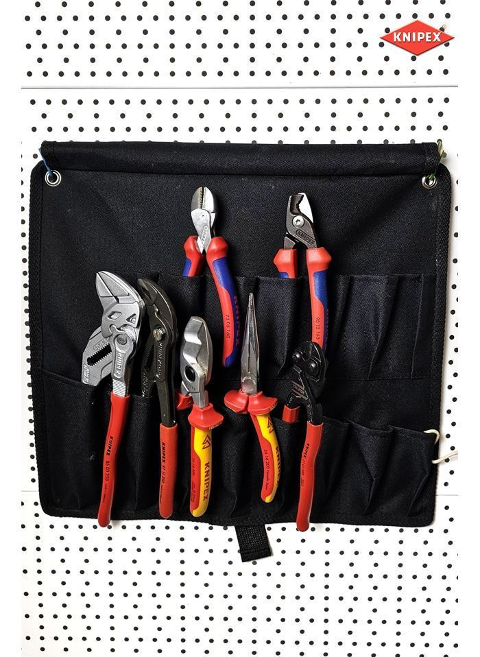 Сумка-скатка брендированная KNIPEX с люверсами, 15 карманов. (KN-0032025)