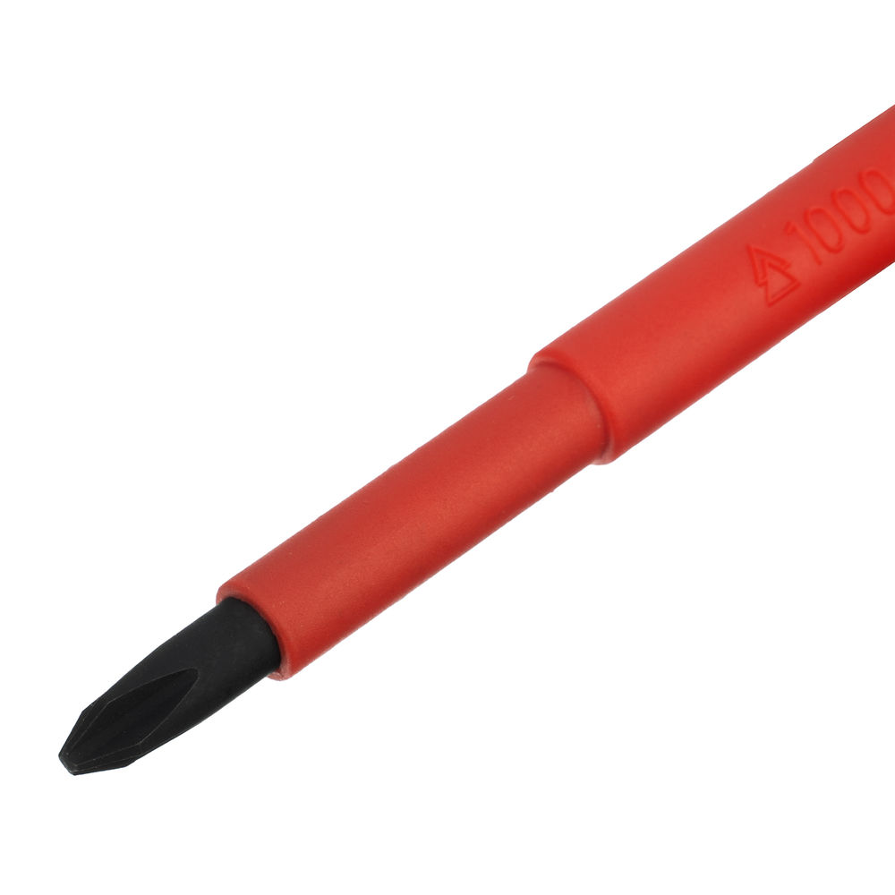 Отвертка Insulated, PH2 x 100 мм, CrMo, до 1000 В, двухкомпонентная рукоятка Matrix Professional