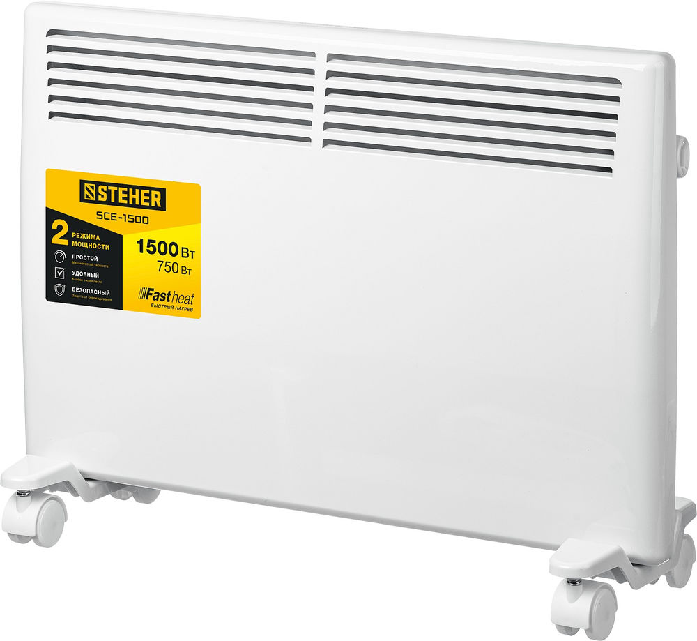 Конвектор электрический Е серия STEHER 1.5 кВт SCE-1500  
