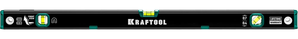 Магнитный уровень 800 мм, усиленный профиль, с зеркальным глазком KRAFTOOL 34785-80