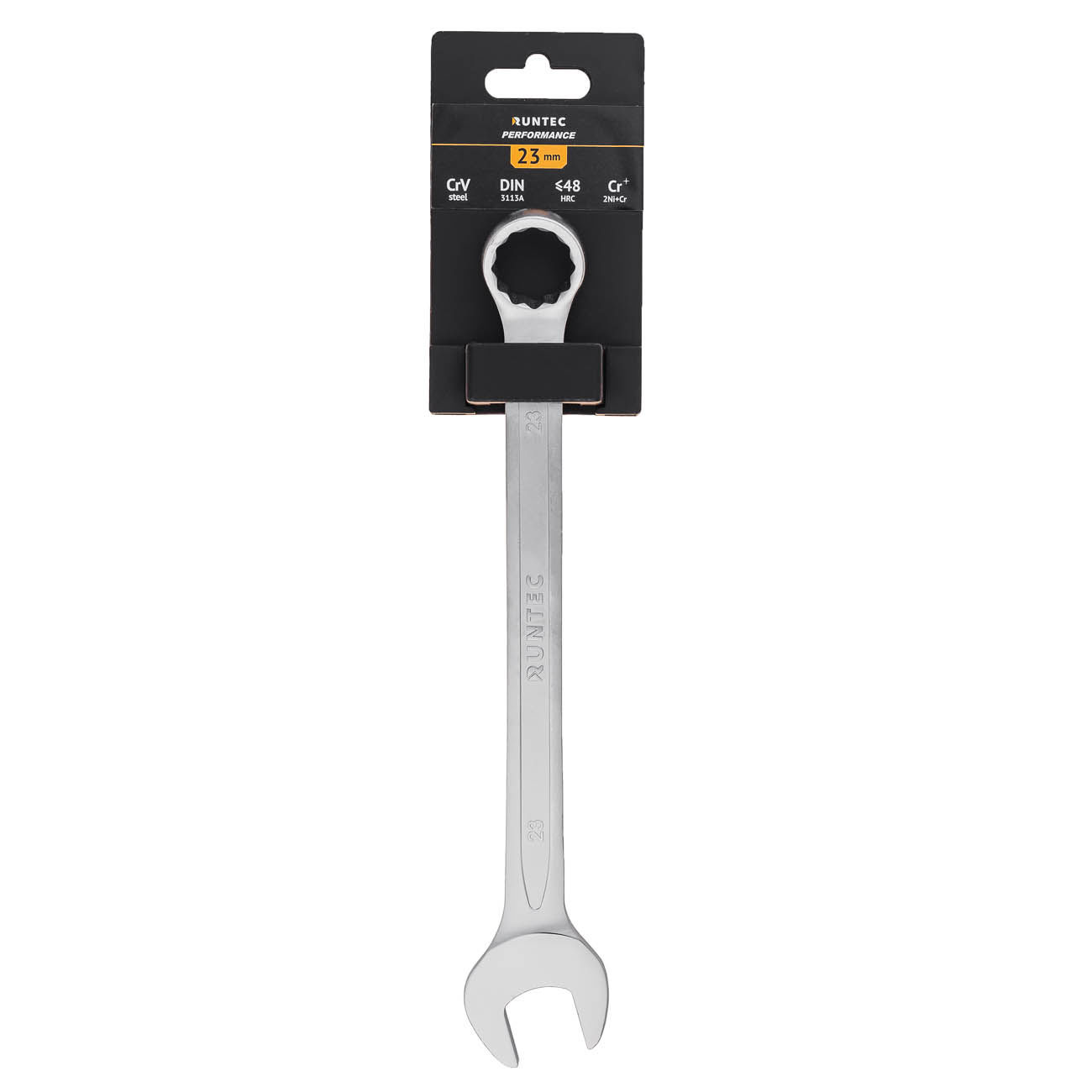 RUNTEC RT-WM23 Ключ комбинированный RUNTEC CrV, 23 мм (RT-WM23)